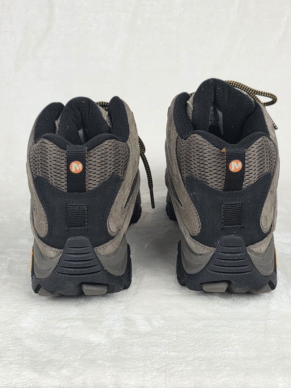 Merrell Moab 2 Mid Waterproof Hiking Boots Mens 10.5 Walnut J035869 - Picture 3 of 9